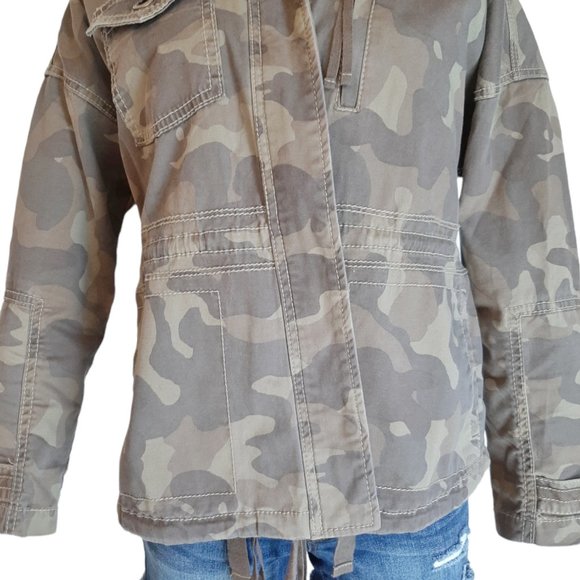 Marrakech Anthro Camo Utility Jacket SZ XS - Picture 4 of 13